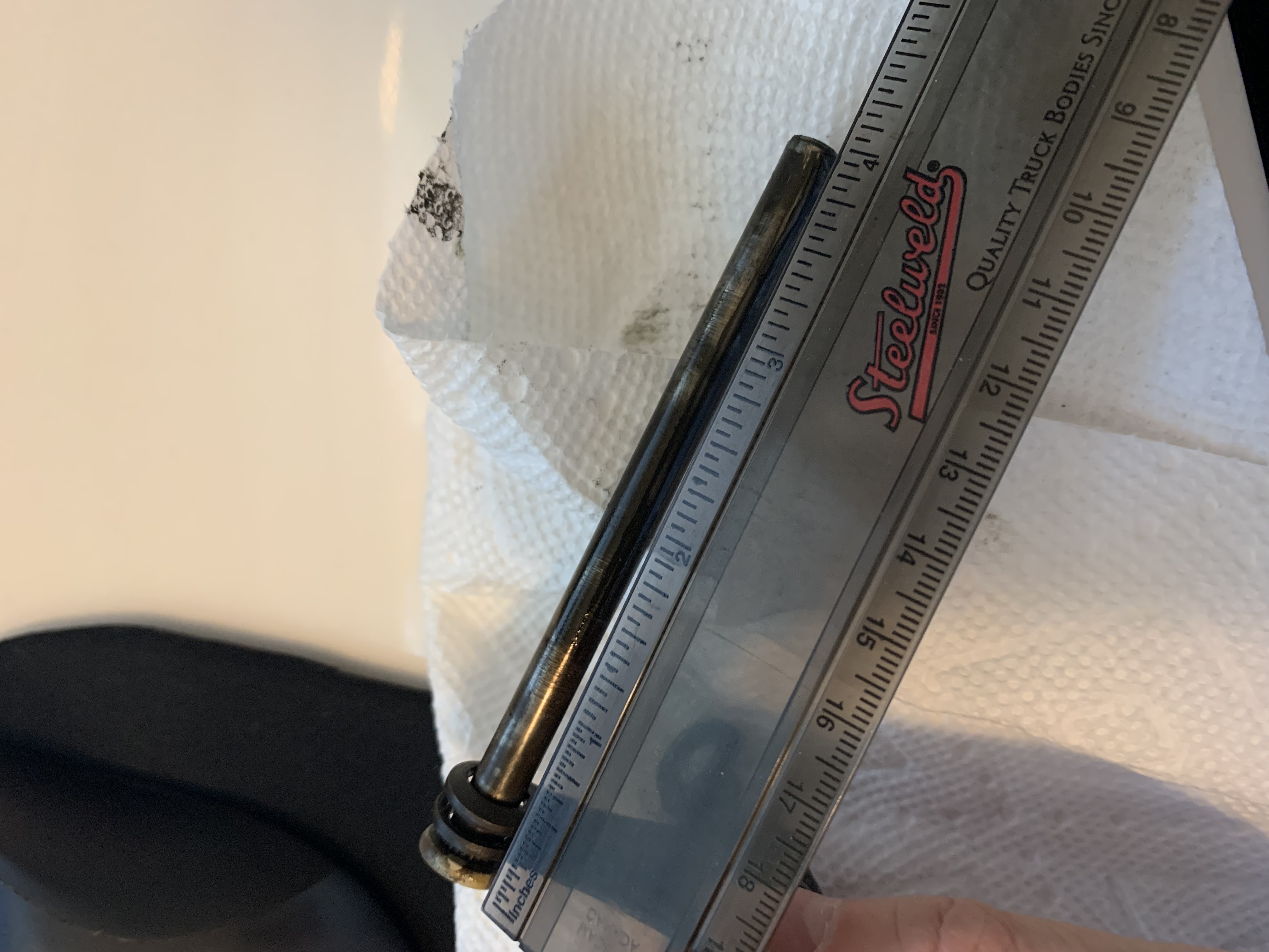 IVES 69F10B Hinge Pin Door Stop Oil Rubbed Dark Bronze Steel